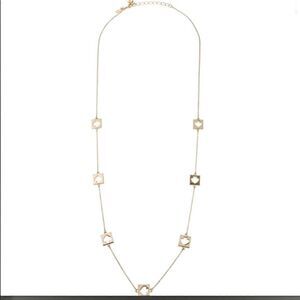 ♠️ Kate Spade Gold Long Necklace KS LOGO♠️